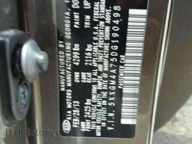 2013 KIA OPTIMA - VIN: 5XXGM4A75DG190498 - Фото 10