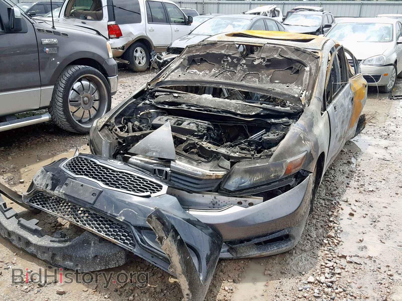 2012 HONDA CIVIC - VIN: 19XFB2F8XCE024797 - Фото 2