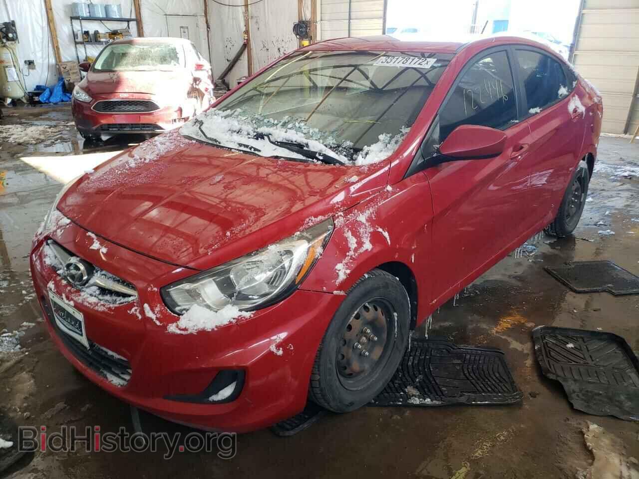2013 HYUNDAI ACCENT - VIN: KMHCT4AE0DU327093 - Фото 2