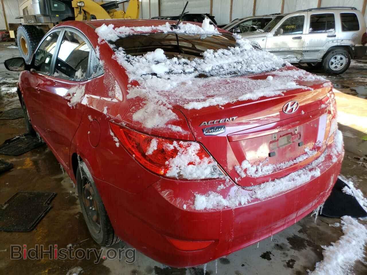 2013 HYUNDAI ACCENT - VIN: KMHCT4AE0DU327093 - Фото 3