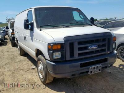 2008 Ford ECONOLINE, белый — VIN 1FTNE14W58DA33883, Copart