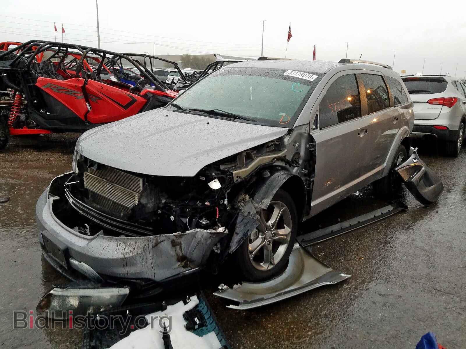 2017 DODGE JOURNEY - VIN: 3C4PDCGG1HT537157 - Фото 2