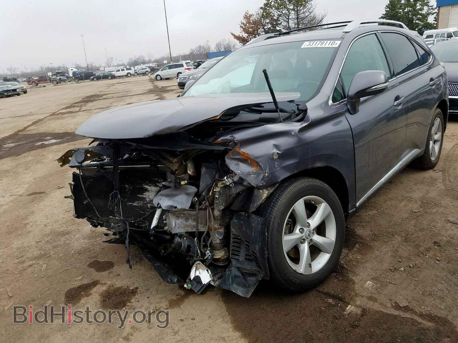 2012 LEXUS RX350 - VIN: 2T2BK1BA0CC144104 - Фото 2
