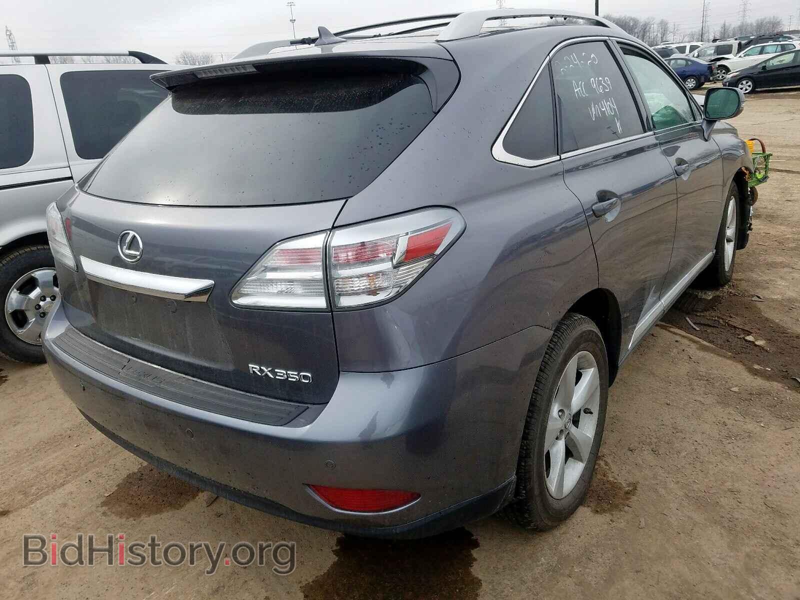 2012 LEXUS RX350 - VIN: 2T2BK1BA0CC144104 - Фото 4