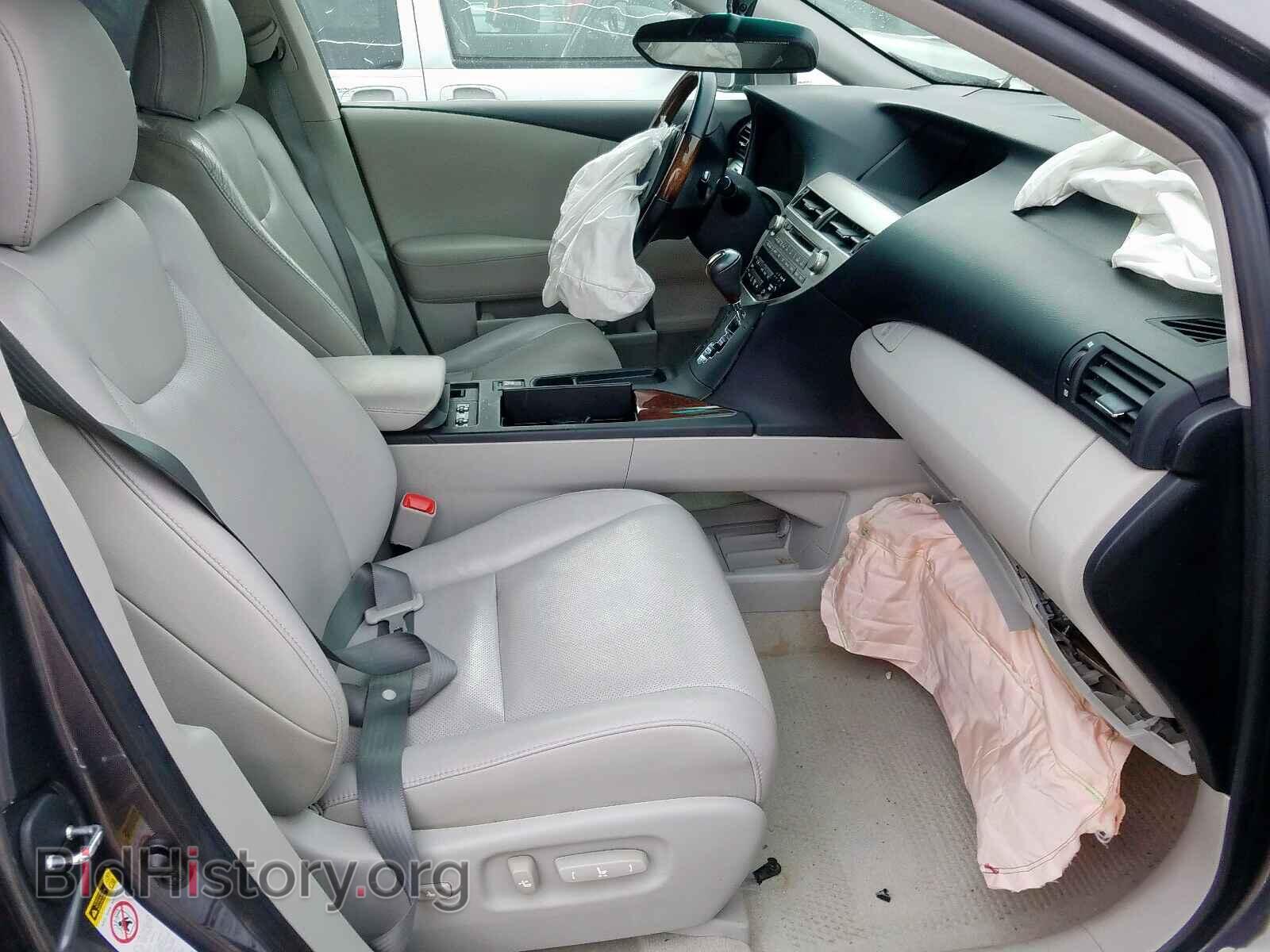 2012 LEXUS RX350 - VIN: 2T2BK1BA0CC144104 - Фото 5