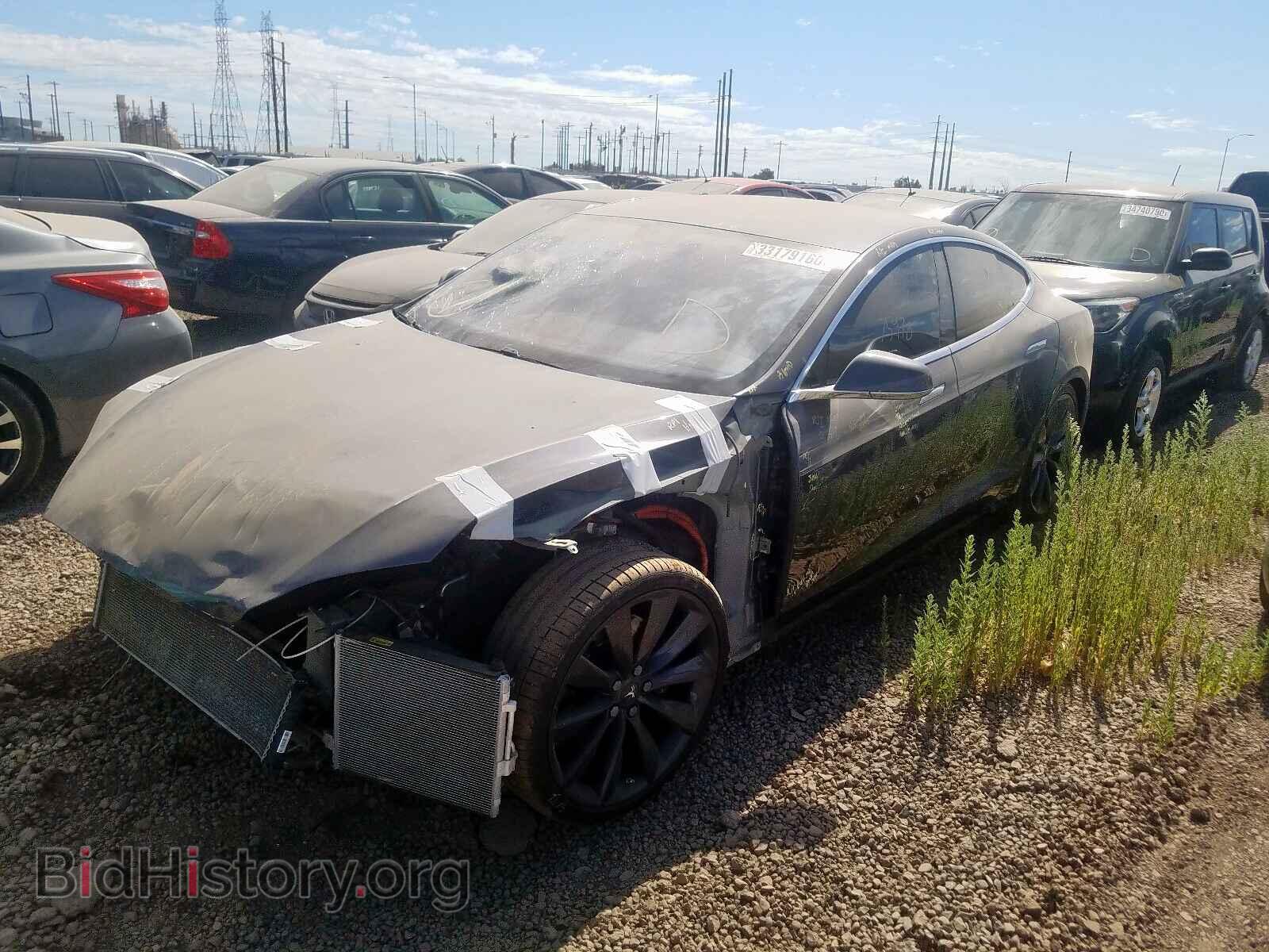 2015 TESLA MODEL S - VIN: 5YJSA1S26FF093210 - Фото 2
