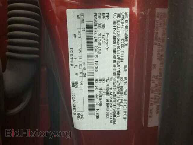 2014 FORD FOCUS - VIN: 1FADP3F2XEL361478 - Фото 10