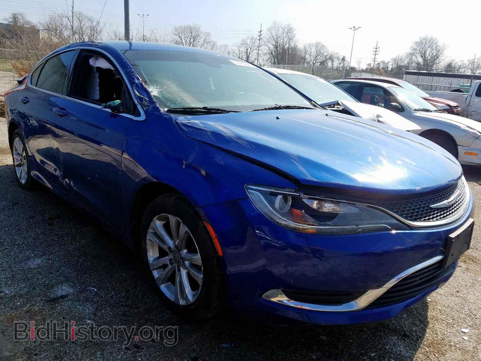 Фотография 1C3CCCAB3FN537239 - CHRYSLER 200 2015