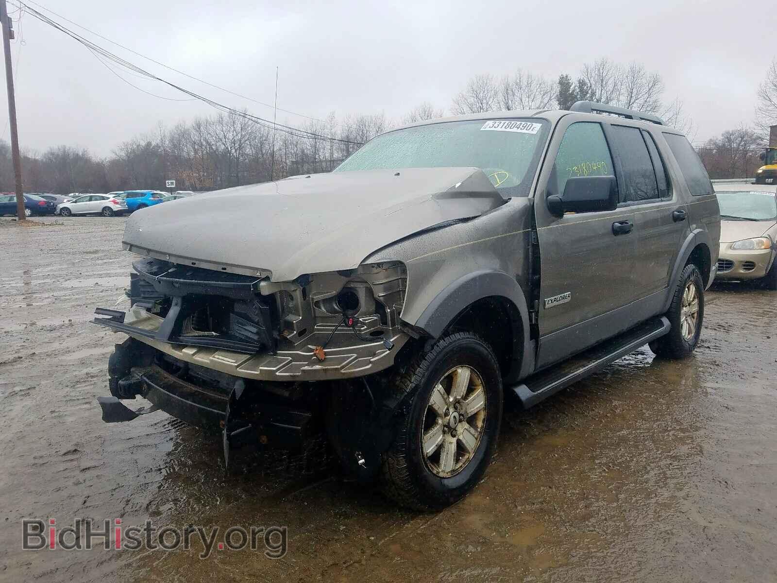 2006 FORD EXPLORER - VIN: 1FMEU73E86UB01942 - Фото 2