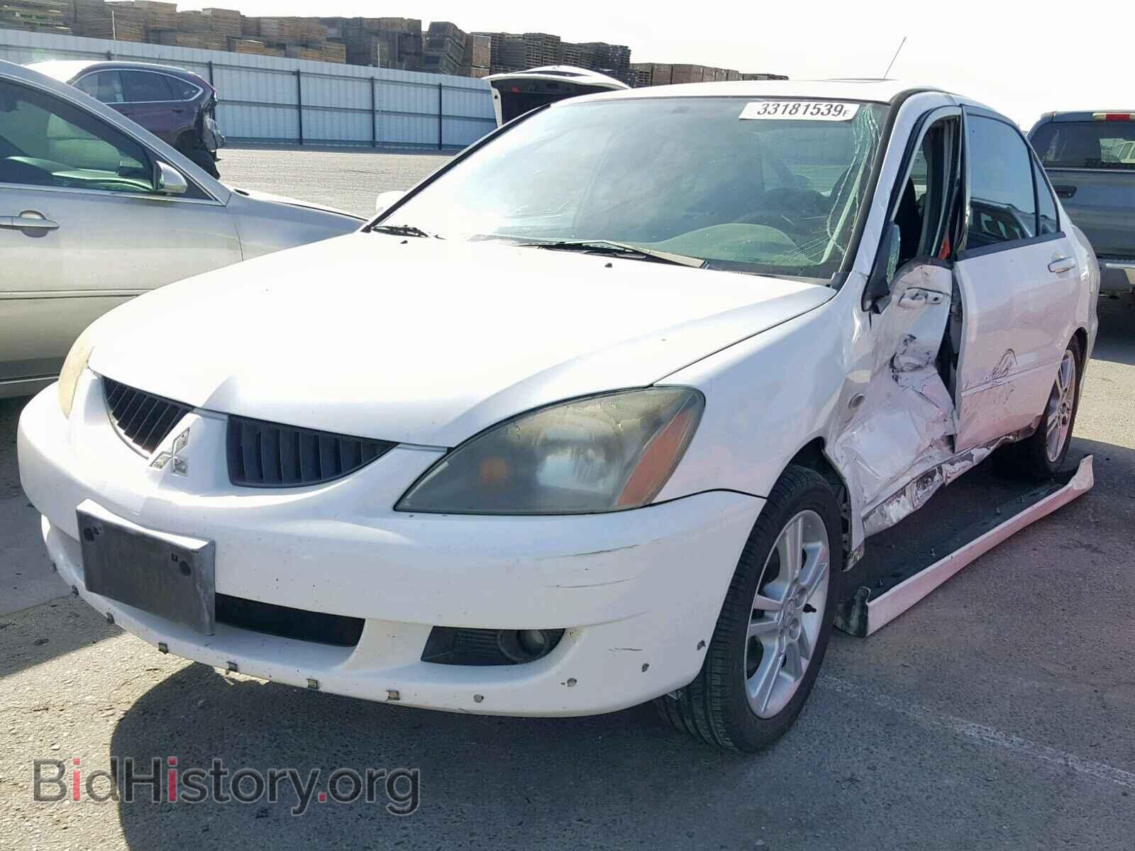 2004 MITSUBISHI LANCER - VIN: JA3AJ66F74U045403 - Фото 2