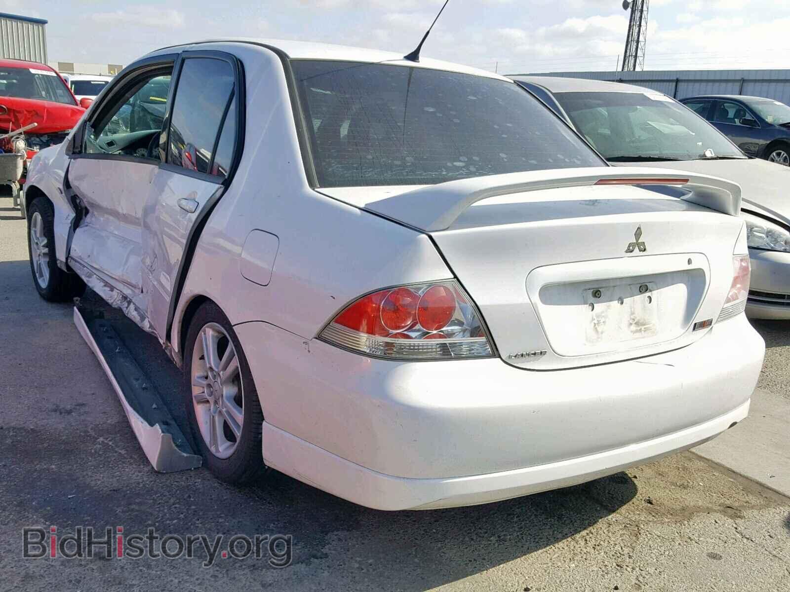 2004 MITSUBISHI LANCER - VIN: JA3AJ66F74U045403 - Фото 3