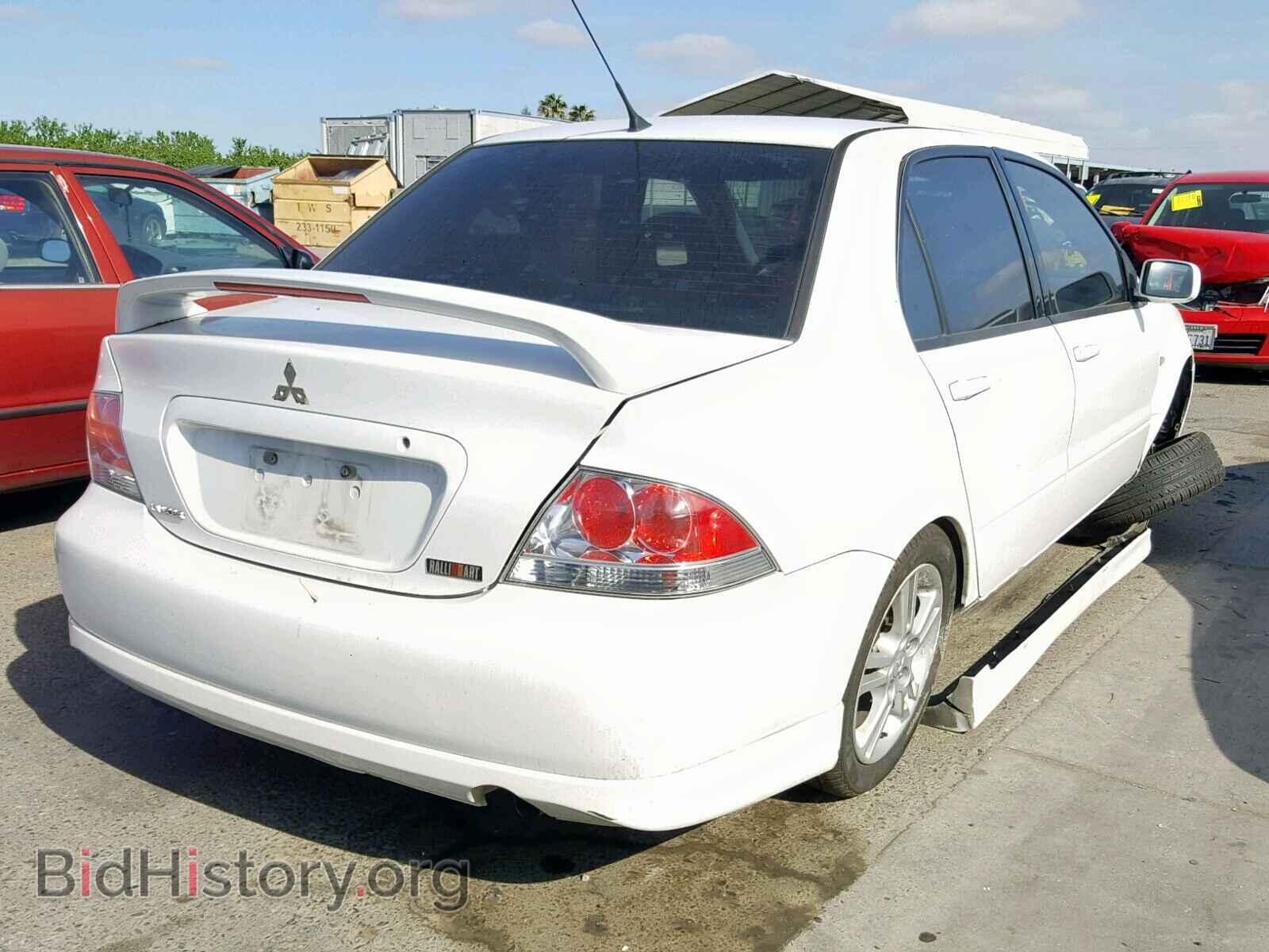 2004 MITSUBISHI LANCER - VIN: JA3AJ66F74U045403 - Фото 4