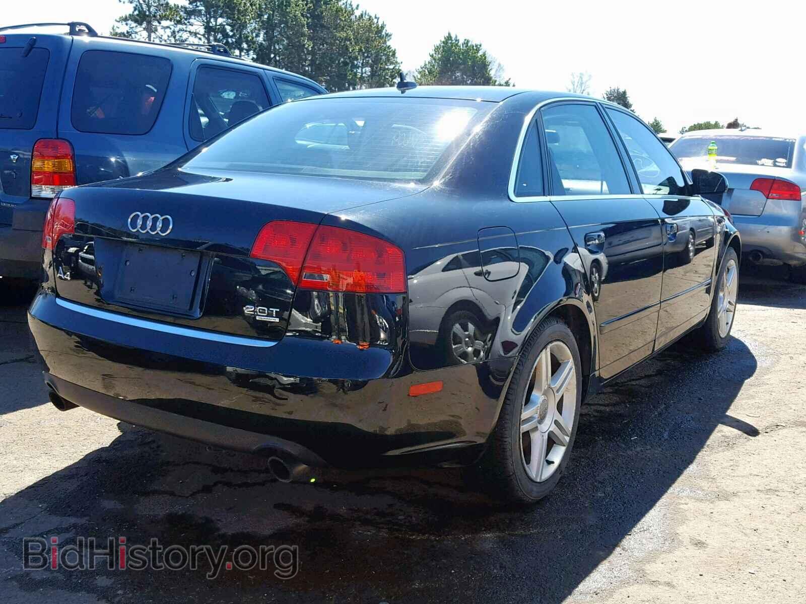2007 AUDI A4 - VIN: WAUDF78E77A182855 - Фото 4