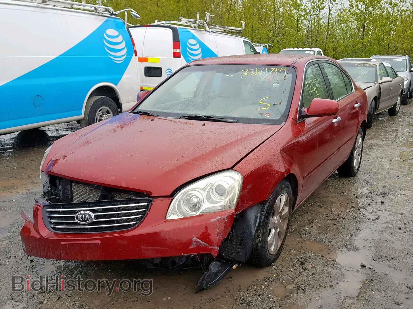 2008 KIA OPTIMA - VIN: KNAGE123X85255375 - Фото 2