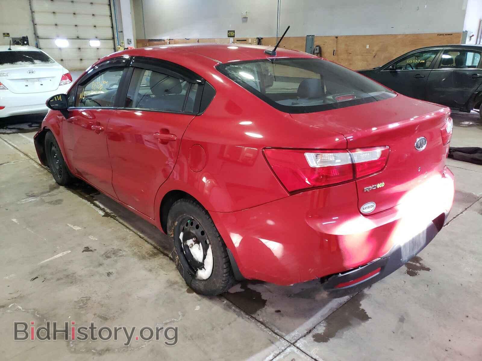 2013 KIA RIO - VIN: KNADM4A37D6112221 - Фото 3