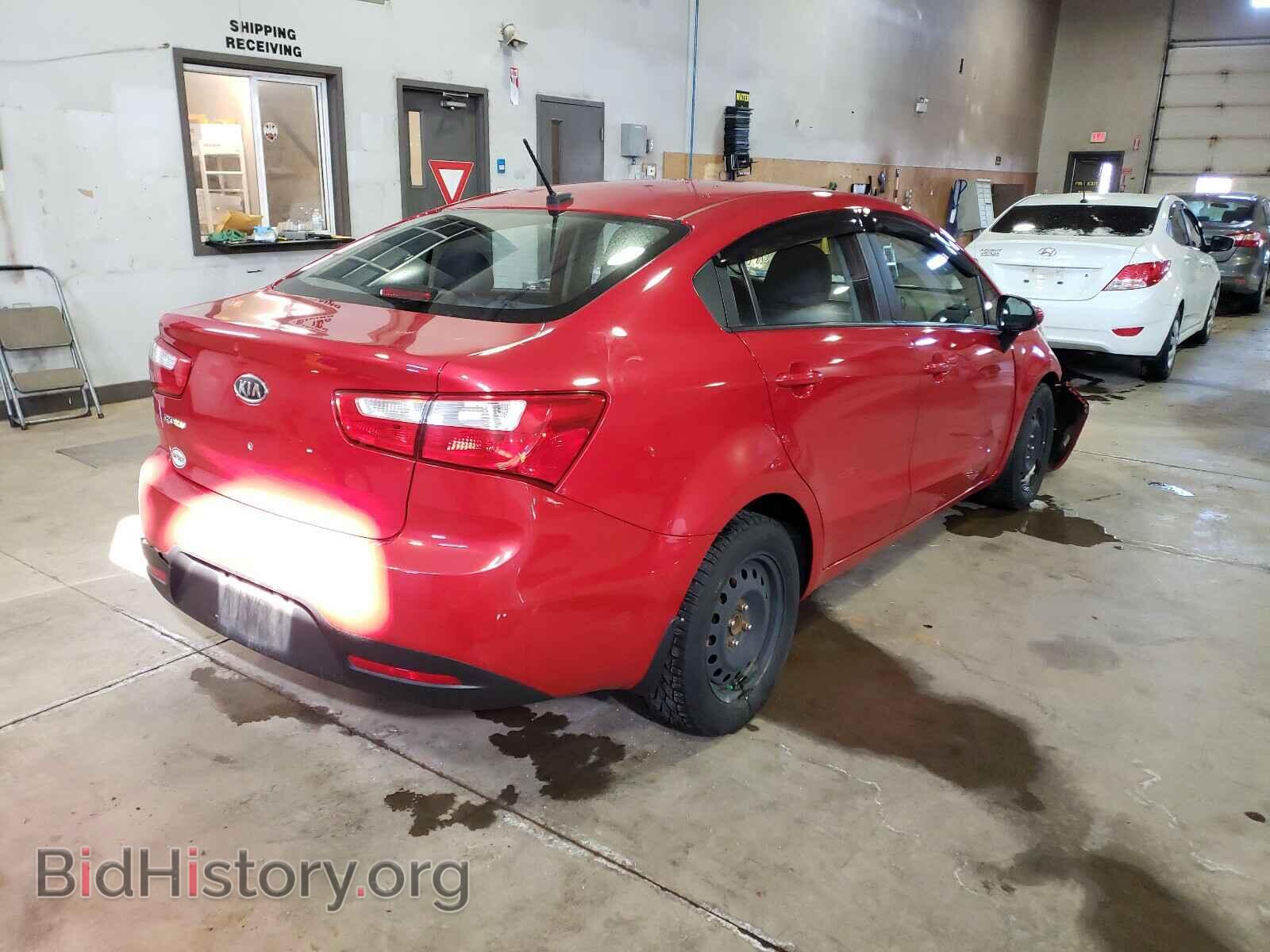 2013 KIA RIO - VIN: KNADM4A37D6112221 - Фото 4