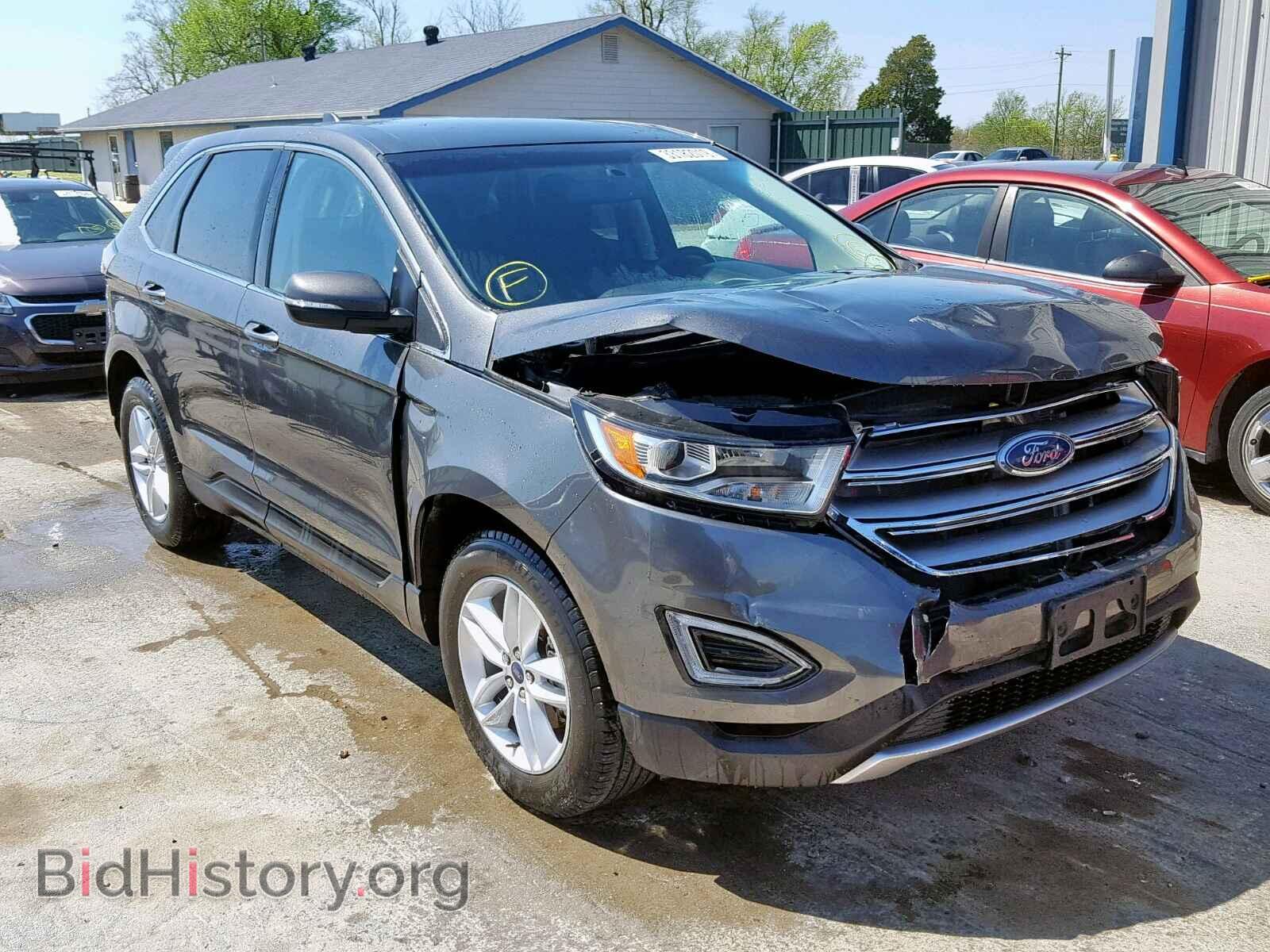 Фотография 2FMTK3J93FBB55621 - FORD EDGE SEL 2015