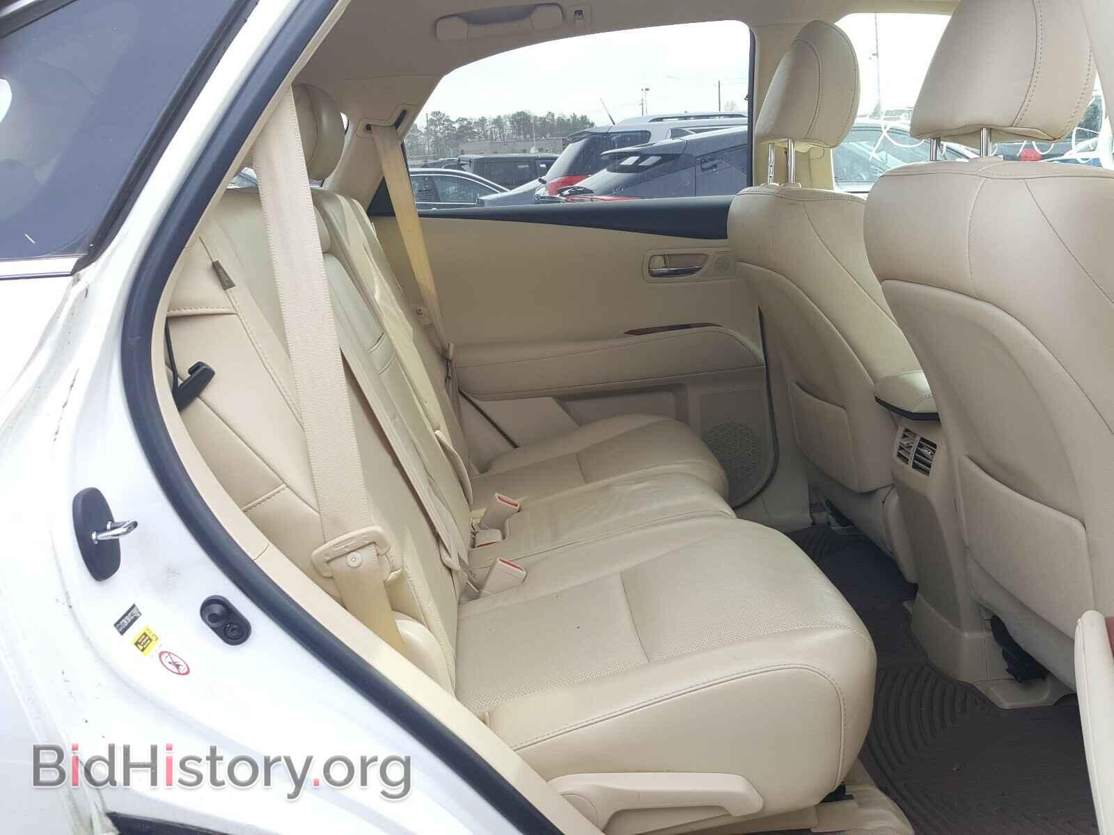 2012 LEXUS RX350 - VIN: 2T2BK1BA1CC139882 - Фото 6