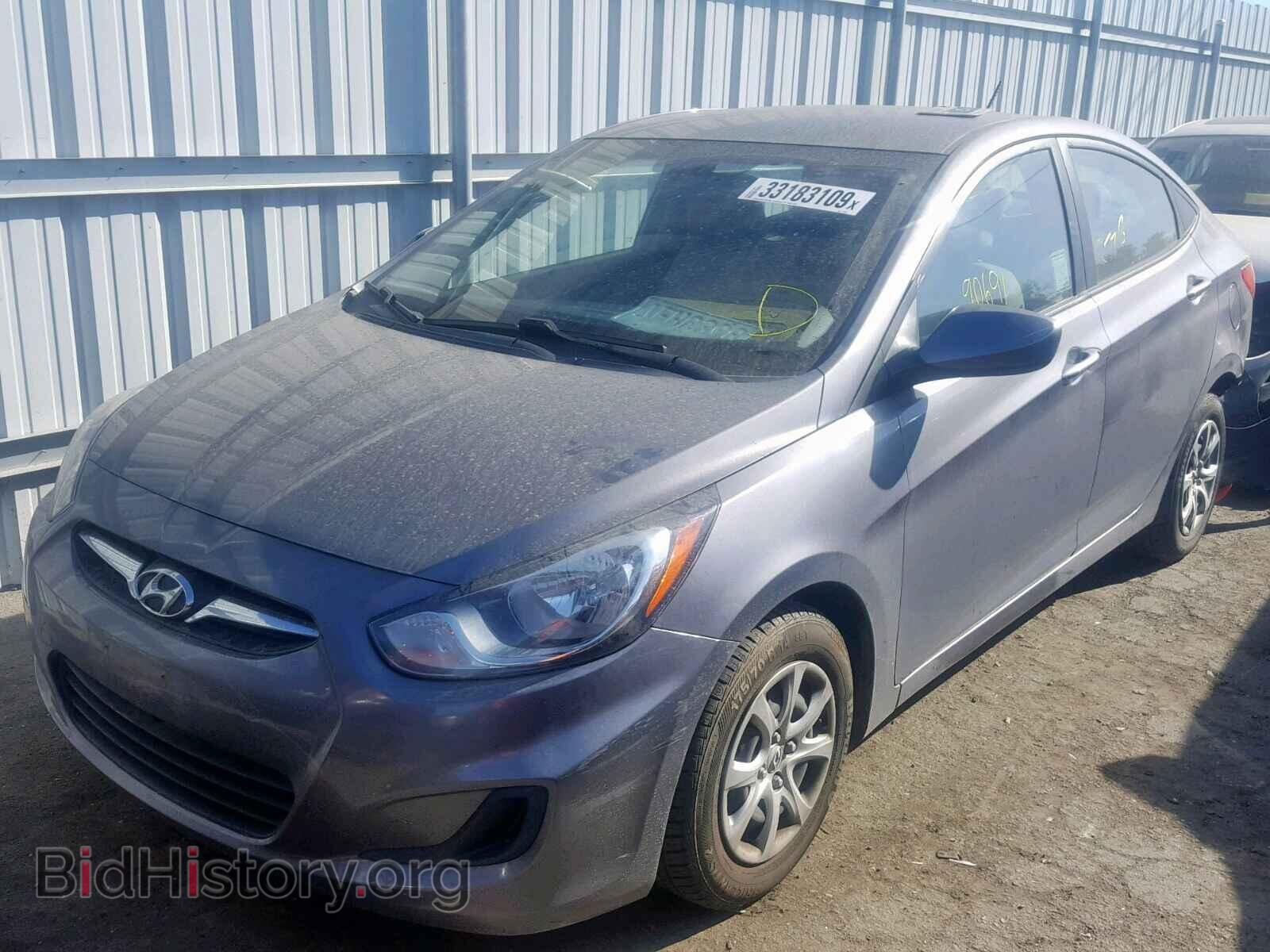 2013 HYUNDAI ACCENT - VIN: KMHCT4AE6DU470520 - Фото 2