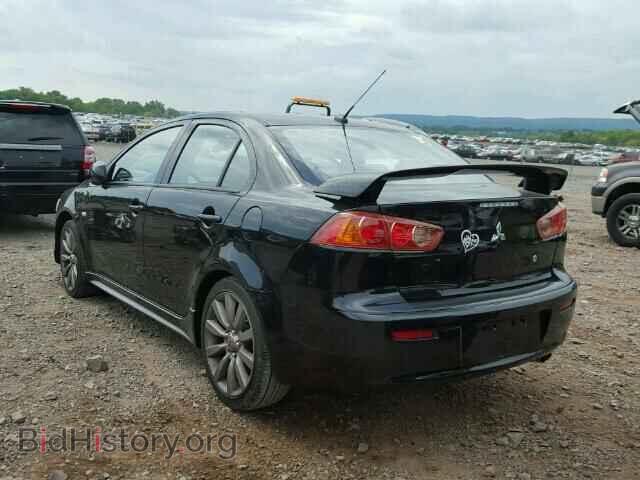 2009 MITSUBISHI LANCER - VIN: JA3AU86W89U001663 - Photo 3