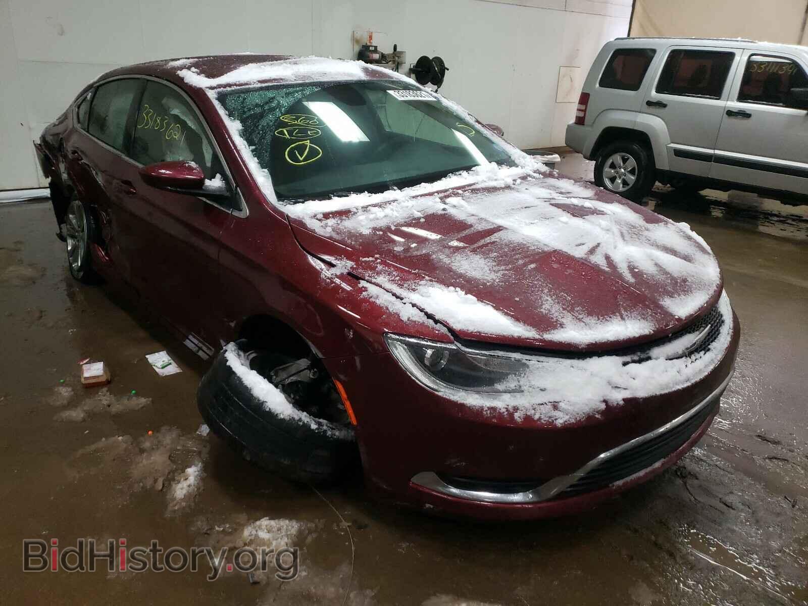 Фотография 1C3CCCAB3GN159747 - CHRYSLER 200 2016