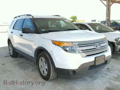 2013 Ford EXPLORER, белый — VIN 1FM5K7B85DGA30227, Copart