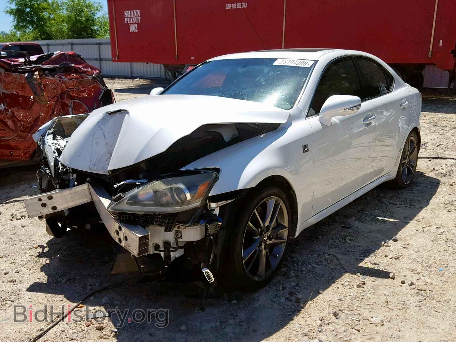 2011 LEXUS IS - VIN: JTHBE5C28B5025737 - Фото 2