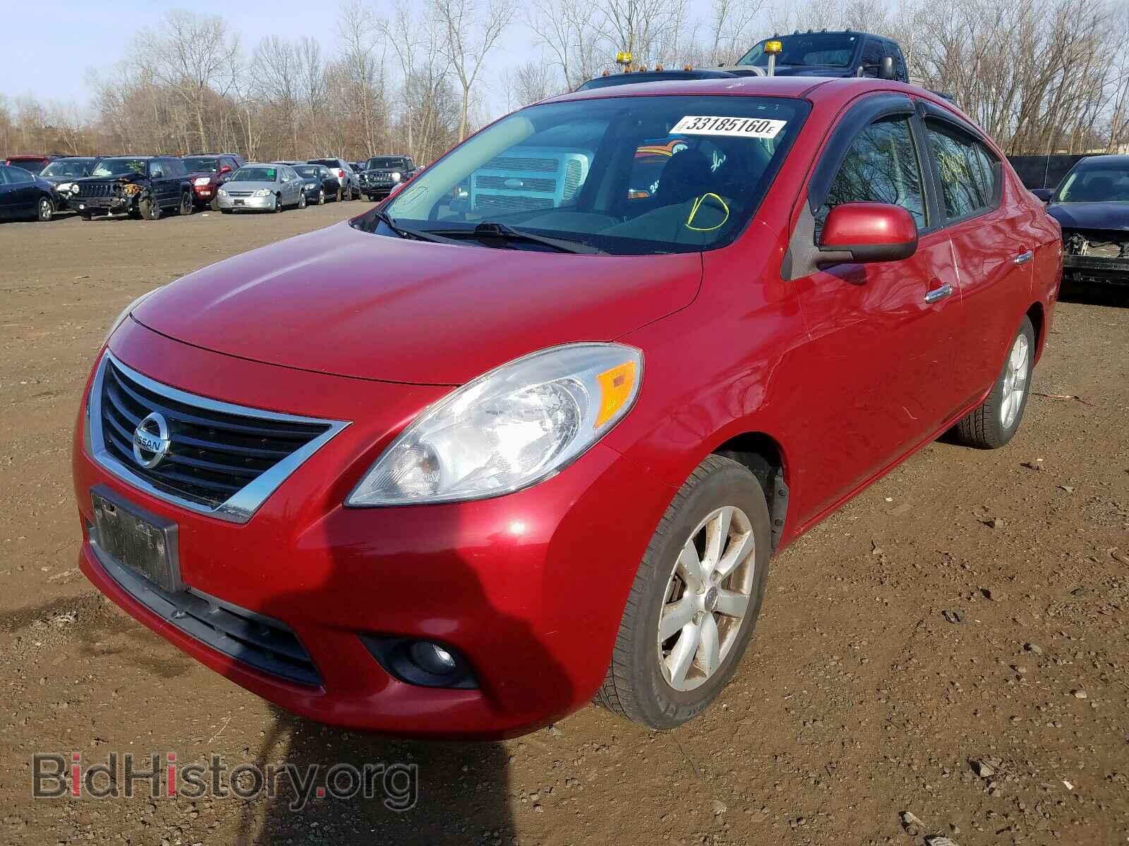2012 NISSAN VERSA - VIN: 3N1CN7AP8CL819299 - Фото 2