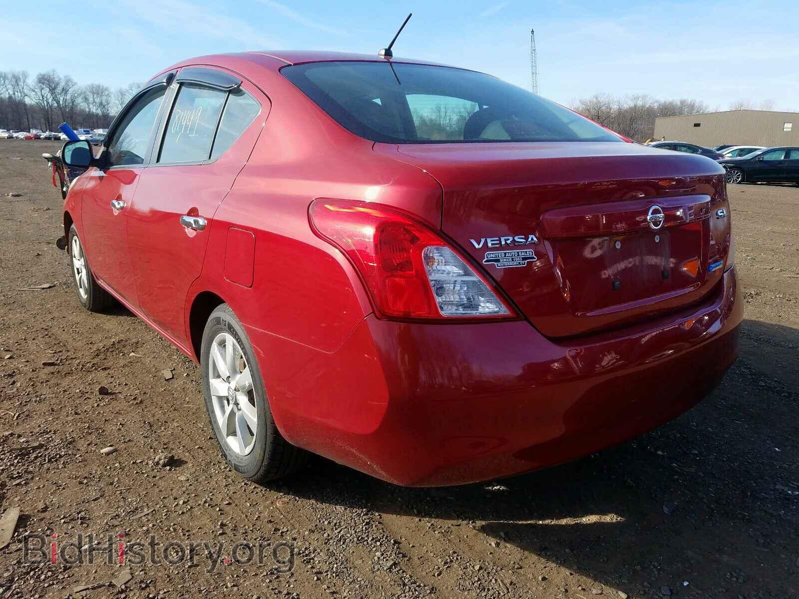 2012 NISSAN VERSA - VIN: 3N1CN7AP8CL819299 - Фото 3