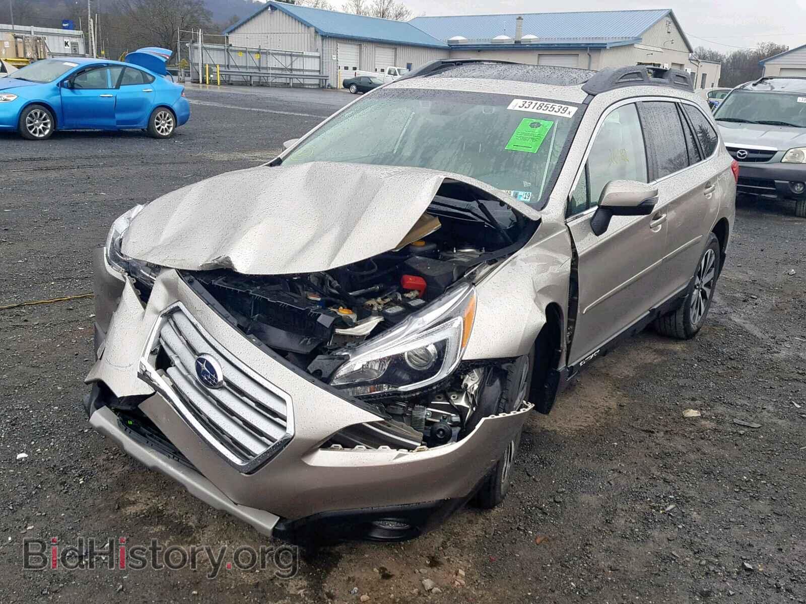 2015 SUBARU OUTBACK 2. - VIN: 4S4BSANC9F3316544 - Фото 2