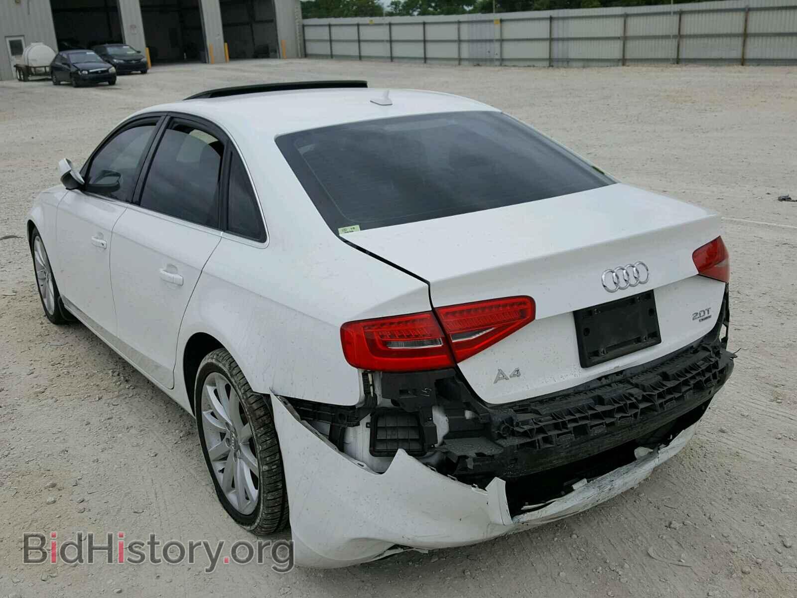 2013 AUDI A4 - VIN: WAUHFAFL4DA189239 - Фото 3