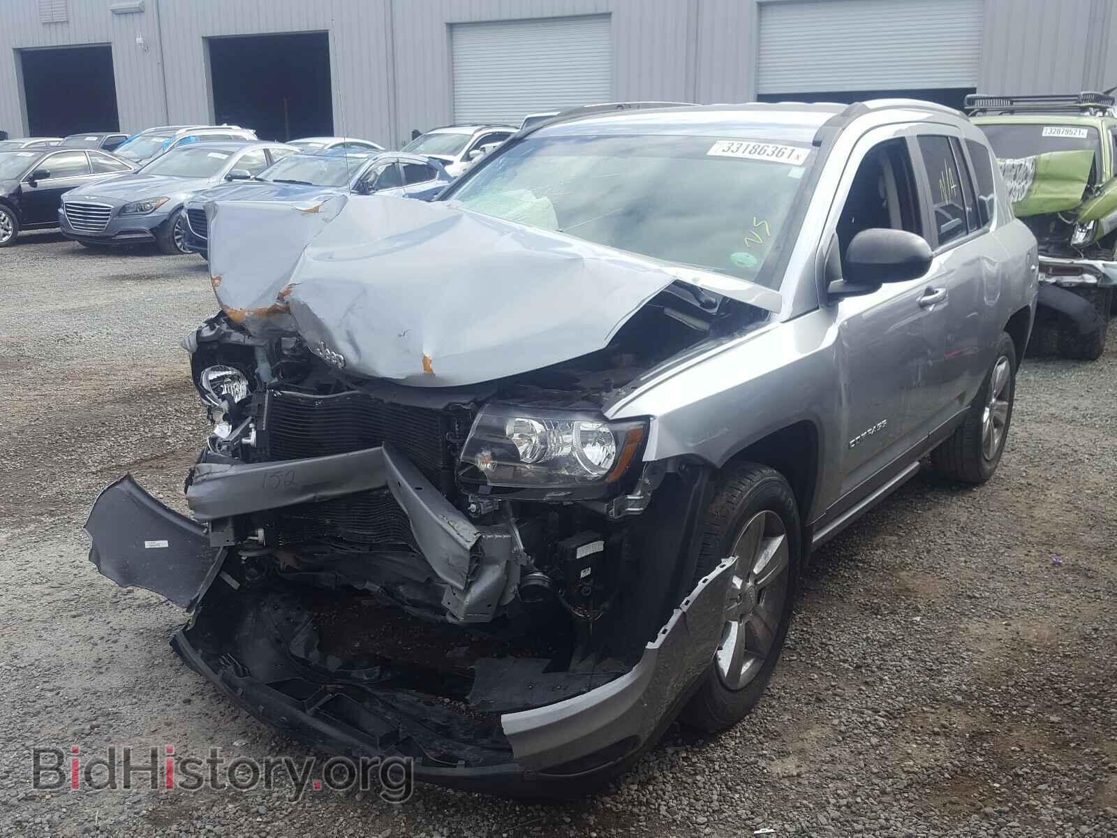 2016 JEEP COMPASS - VIN: 1C4NJCBBXGD514458 - Фото 2