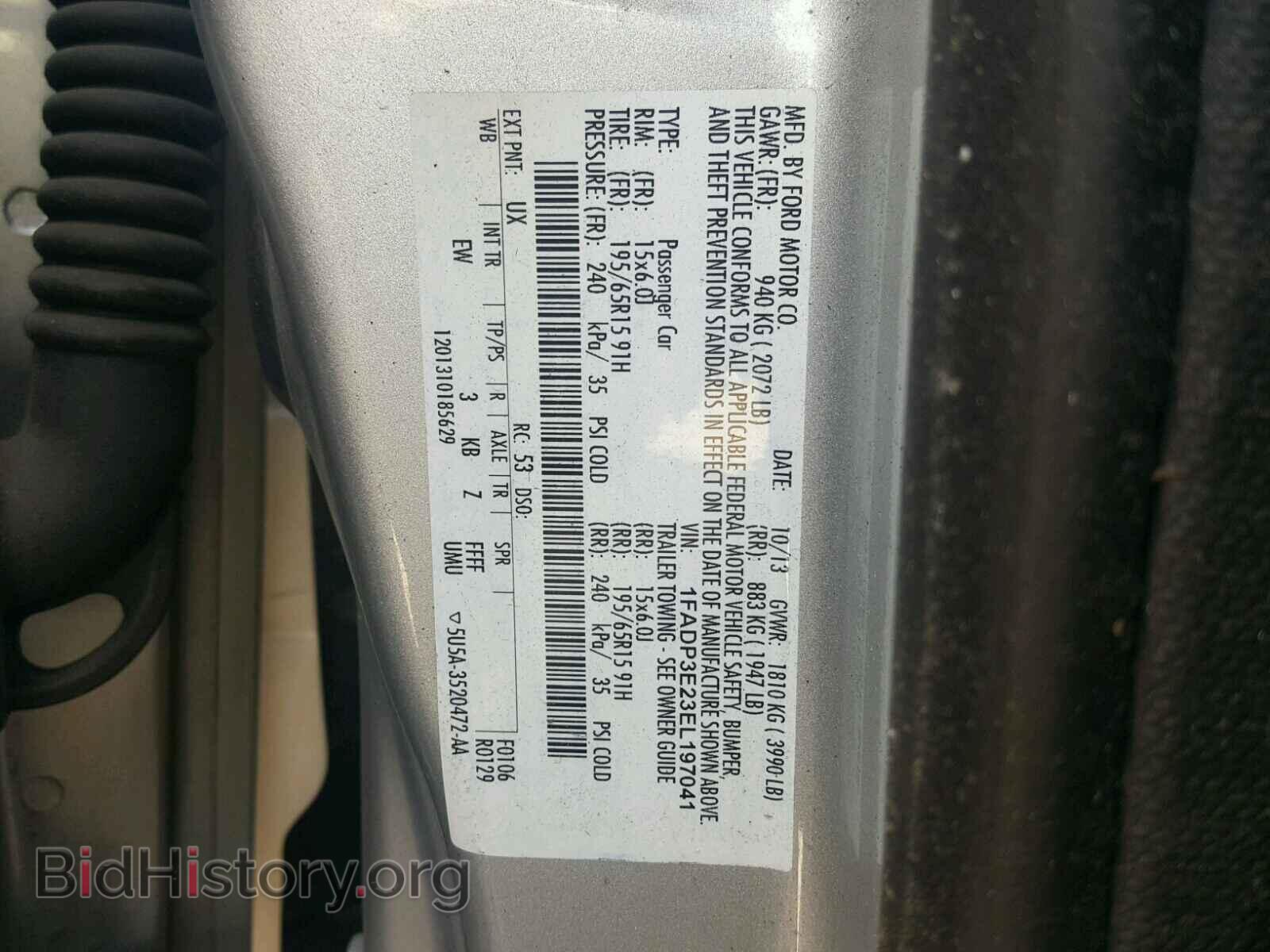 2014 FORD FOCUS - VIN: 1FADP3E23EL197041 - Photo 10