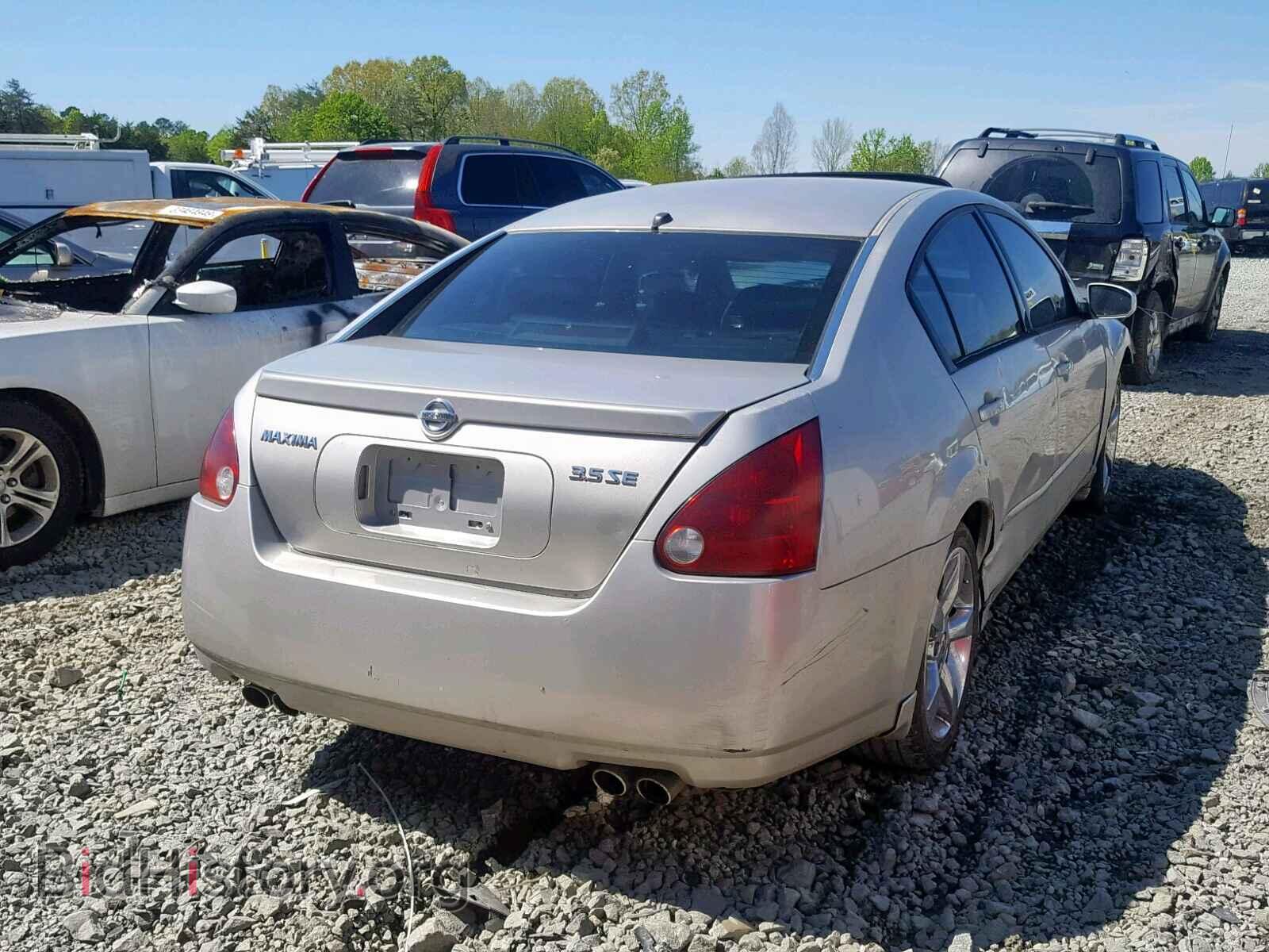2005 NISSAN MAXIMA - VIN: 1N4BA41E05C867496 - Фото 4