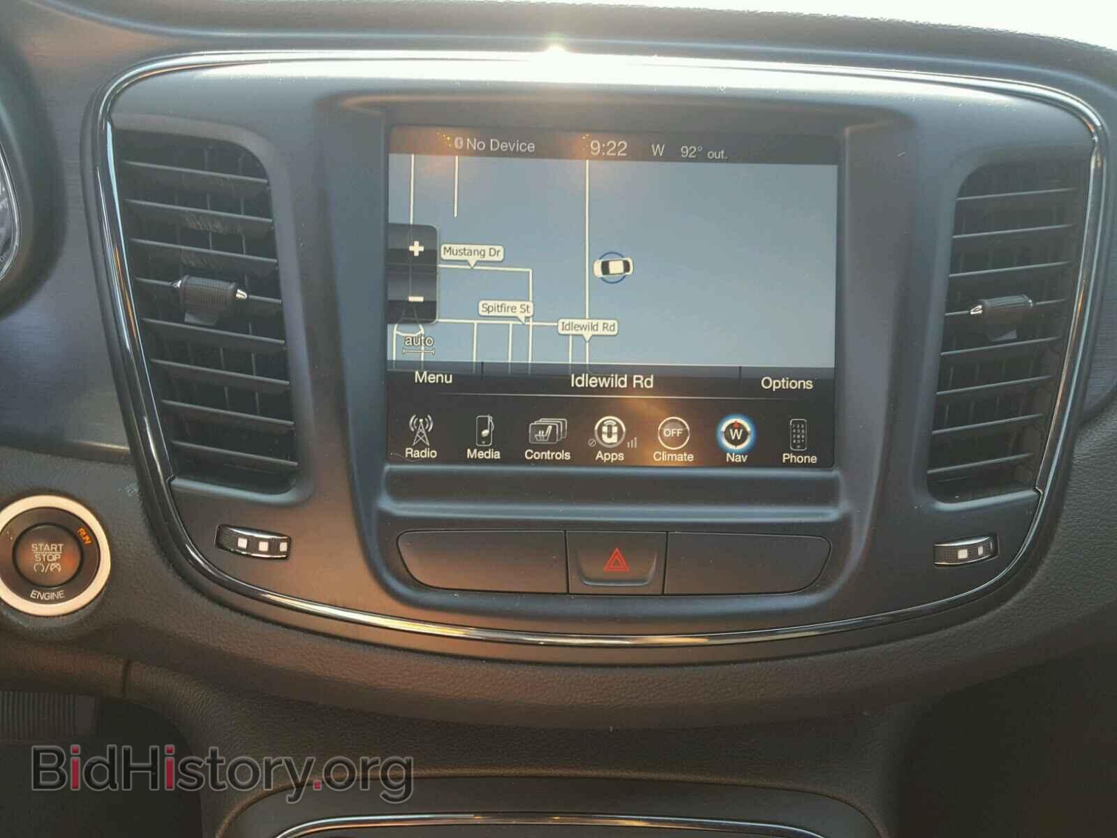 2015 CHRYSLER 200 - VIN: 1C3CCCBGXFN655962 - Photo 9