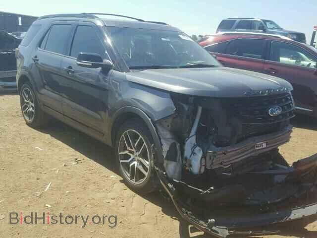Photo 1FM5K8GT9GGA62055 - FORD EXPLORER 2016