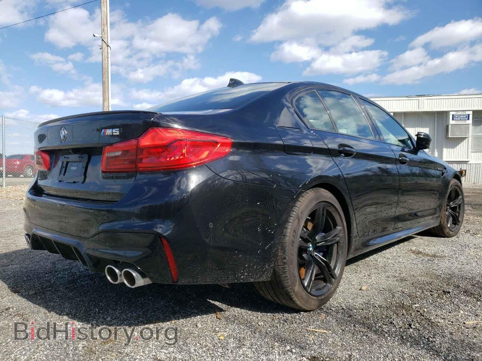 2019 BMW M5 - VIN: WBSJF0C53KB448713 - Фото 4