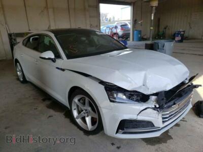2019 Audi A5 A5 Premium, white — VIN WAUDNCF53KA096160, Copart