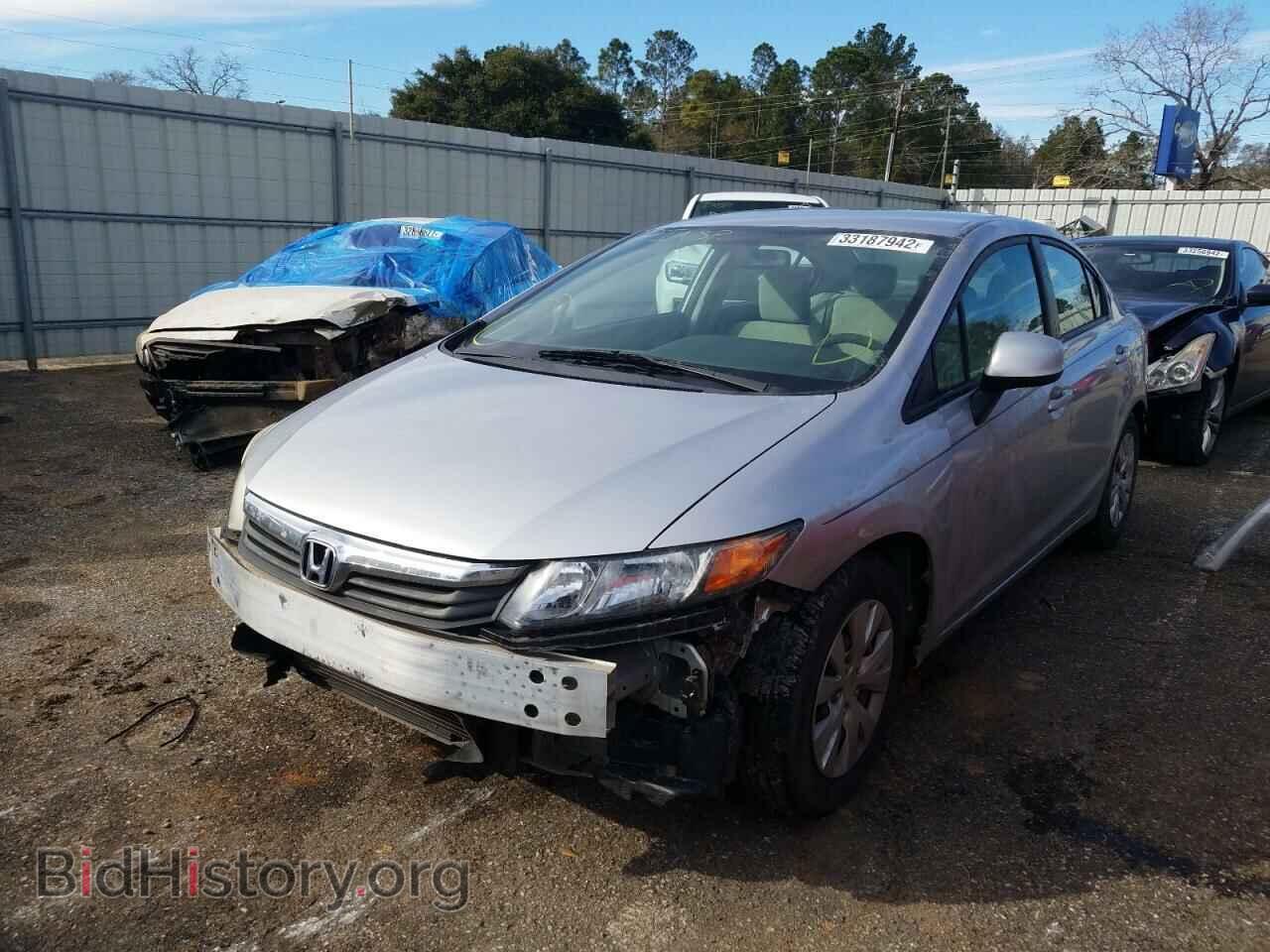 2012 HONDA CIVIC - VIN: 19XFB2F50CE068832 - Фото 2
