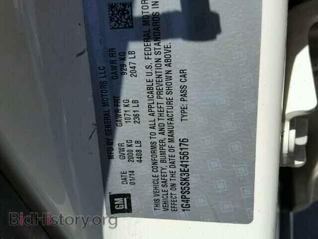 2014 BUICK VERANO - VIN: 1G4PS5SK3E4156176 - Фото 10