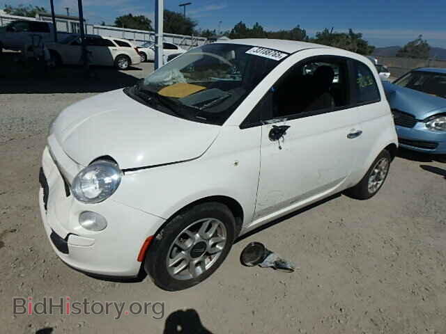 2012 FIAT 500 - VIN: 3C3CFFAR5CT277623 - Фото 2