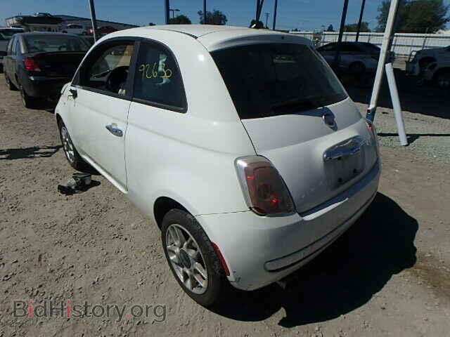 2012 FIAT 500 - VIN: 3C3CFFAR5CT277623 - Фото 3