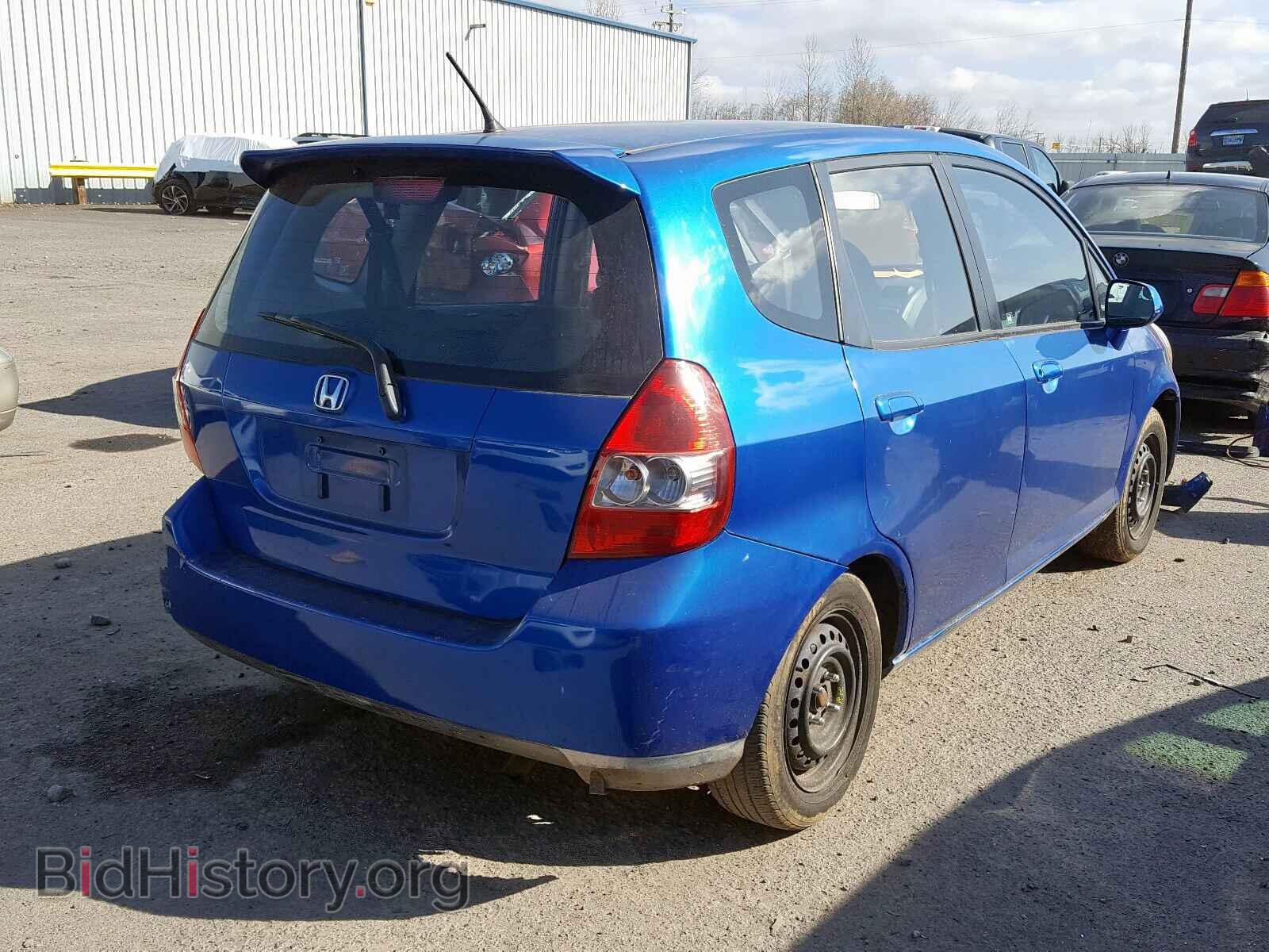 2007 HONDA FIT - VIN: JHMGD38477S013952 - Фото 4