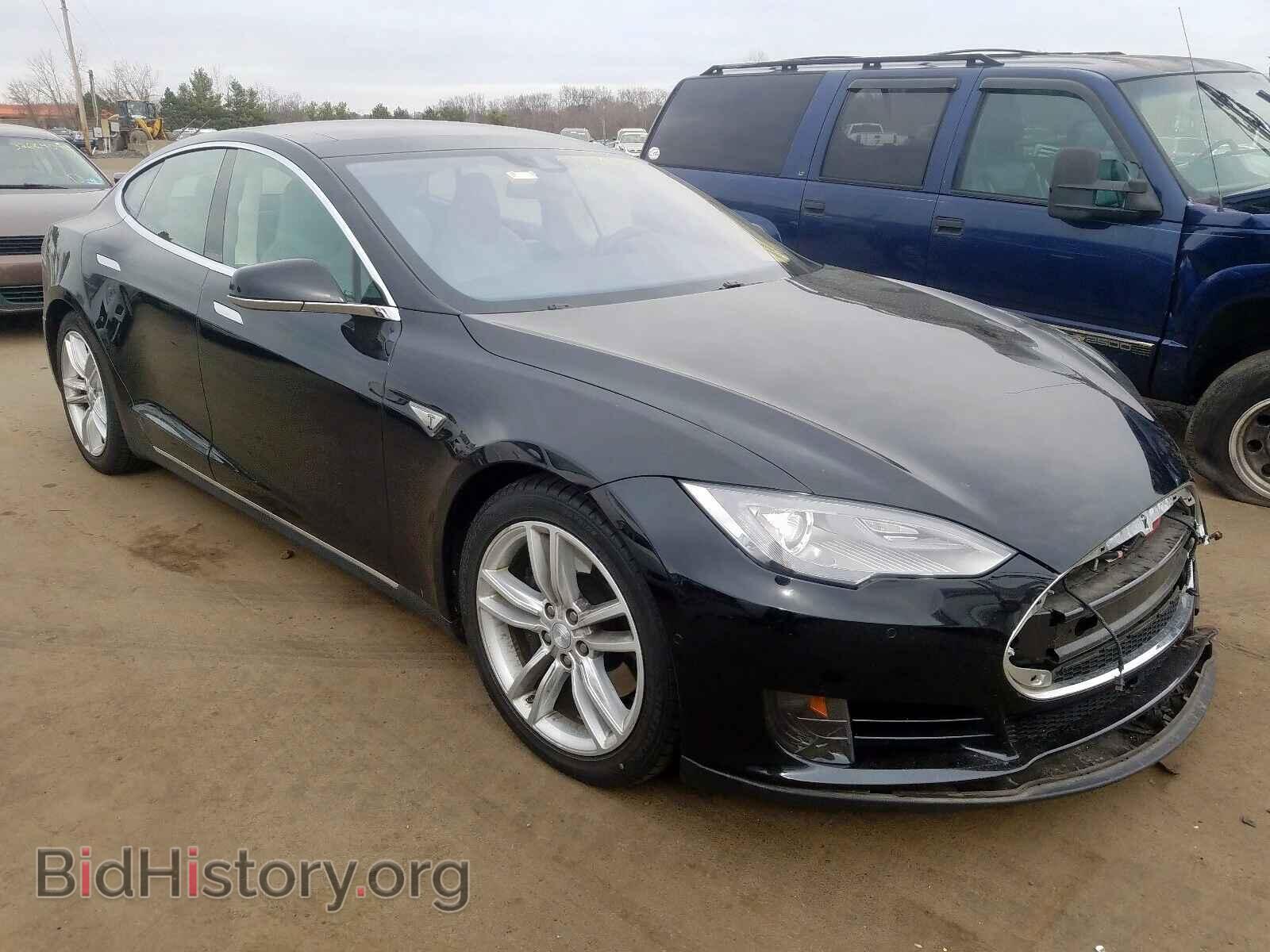 Photo 5YJSA1E25FF105777 - TESLA MODEL S 2015