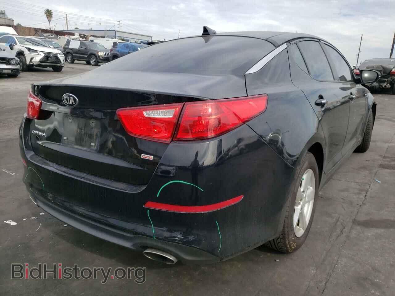 2015 KIA OPTIMA - VIN: 5XXGM4A71FG477825 - Фото 4