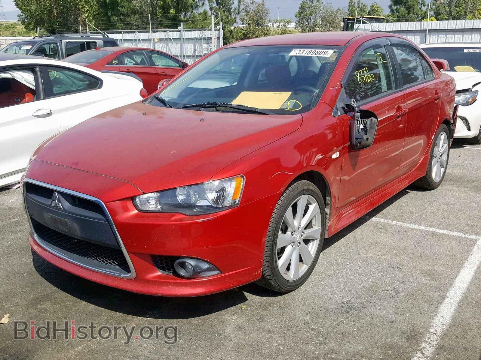 2014 MITSUBISHI LANCER - VIN: JA32U8FWXEU011187 - Фото 2