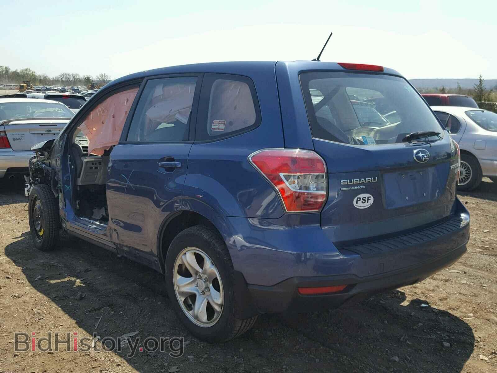 2014 SUBARU FORESTER - VIN: JF2SJAACXEH483642 - Фото 3