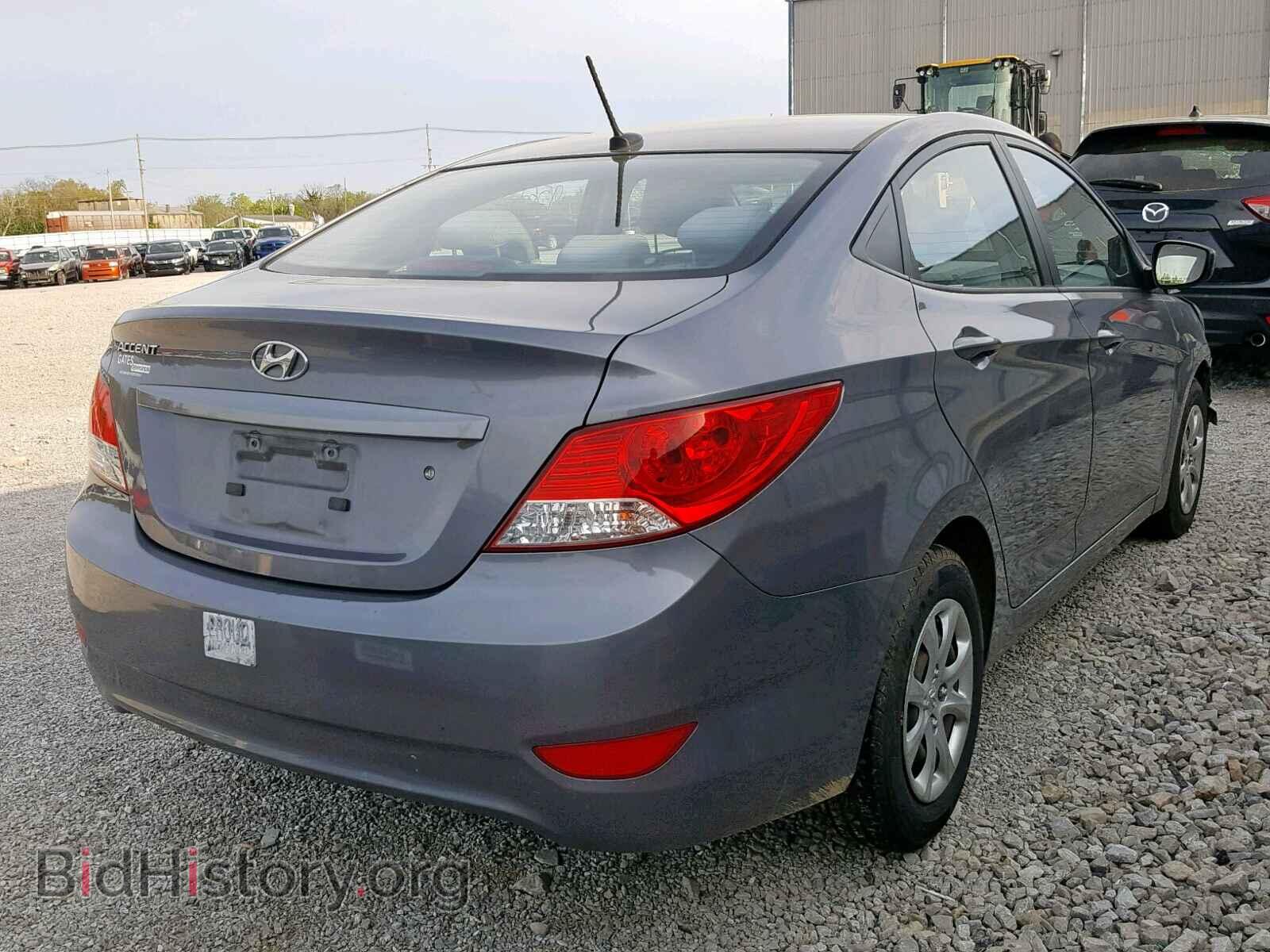 2014 HYUNDAI ACCENT - VIN: KMHCT4AE8EU633413 - Фото 4