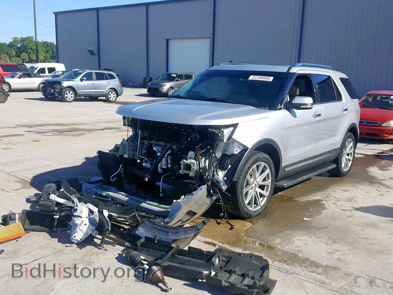 2017 FORD EXPLORER L - VIN: 1FM5K7F88HGE33750 - Фото 2