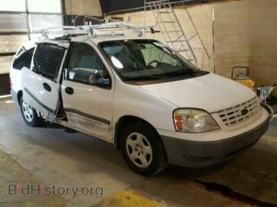 2006 Ford FREESTAR, white — VIN 2FTZA54676BA51938, Copart